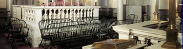 Interior of Touro Synagogue